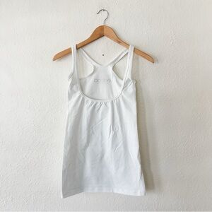 Baobei Active Womens White Under the Bust Nursing Support Tank